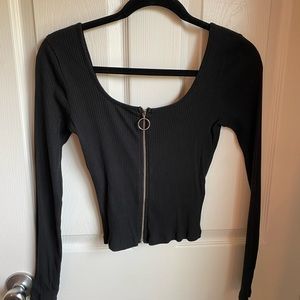 Hollister Zip Up Long Sleeve